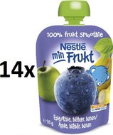 Nestlé Min Frukt Borůvka 14x90g