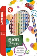 Pastelky Stabilo EASYcolors - 12 barev, pro praváky
