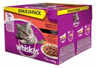 Whiskas Masový výběr se zeleninou BONUS 24pack