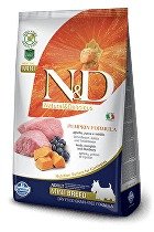 N&D GF Pumpkin DOG Adult Mini Lamb & Blueberry 800g