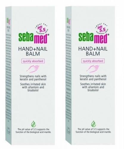 Sebamed Balzám na ruce a nehty 2 x 75 ml