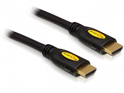 Delock kabel HDMI 1.4 3D TV samec/samec 3m pozlacený