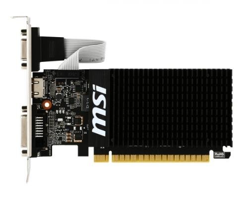 MSI GeForce GT 710, 2GB DDR3 (64 Bit), HDMI, DVI, D-Sub