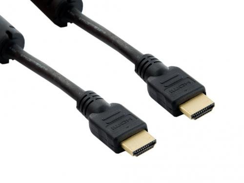 4World Kabel HDMI - HDMI 19/19 M/M 7.5m, feritový filtr, pozlacený