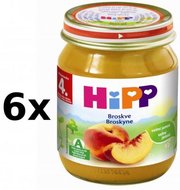 HiPP Broskve - 6 x 125g