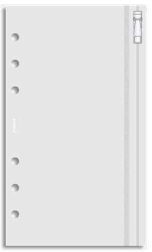 Náhradní náplň do diáře Filofax Osobní průhledná obálka se zipem