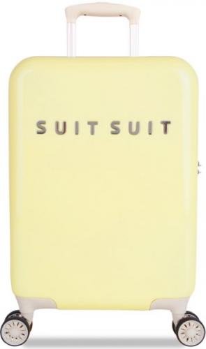 SuitSuit FABULOUS FIFTIES Jednoduchý kvaltitní kufr 55 cm (Pink Dust)