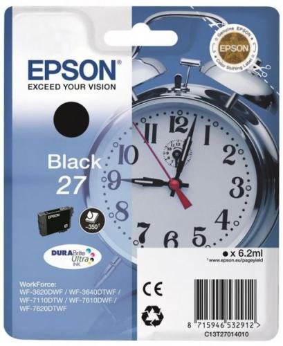 Epson Singlepack Black 27 DURABrite Ultra Ink