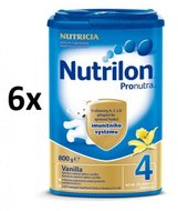 NUTRILON Mléko batolecí 3 Advanced Vanilla od uk. 12. měsíce 6x 800 g