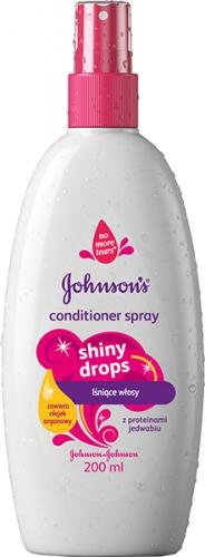 JOHNSON'S BABY Shiny Drops kondicionér ve sprayu 200 ml