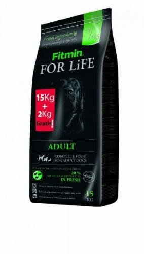 Fitmin For Life Adult 15 kg + 2 kg Zdarma
