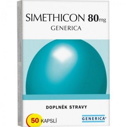 Simethicon 80 mg cps.50 Generica