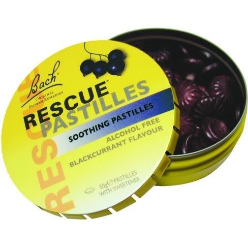 RESCUE pastilky černý rybíz 50g