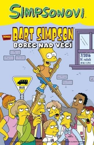 Groening Matt: Simpsonovi - Bart Simpson 7/2016: Borec nad věcí