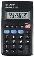 SHARP kalkulačka - EL-233S - černá