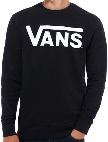 Mikina Vans Classic Crew black-white L