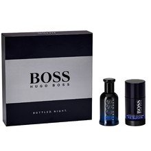 HUGO BOSS Boss Bottled Night Dárková sada pánská toaletní voda 50 ml a deostick Boss Bottled Night 75 ml