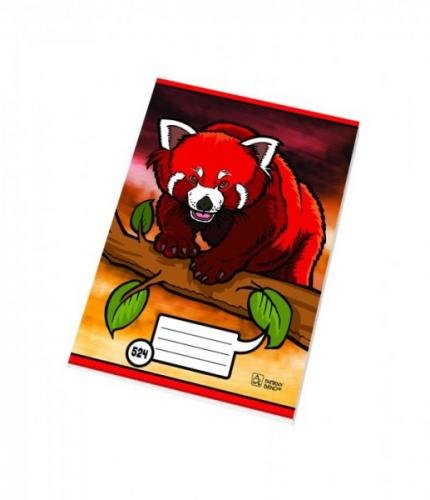 Sešit bezdřevý 524 - A5 linkovaný, 20 listů