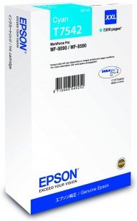 EPSON Ink bar WorkForce-8xxx Series Ink Cartridge XXL Cyan - 69 ml 7000str.