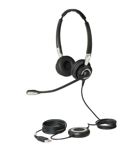 Jabra náhlavní souprava BIZ 2400 II Duo USB, NC, Freespin, BT, MS