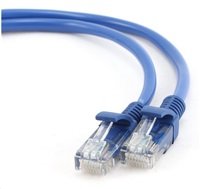 Gembird Patch kabel RJ45, cat. 5e, UTP, 0.5m, modrý