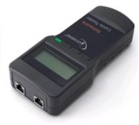 GEMBIRD Zkoušečka kabelů Digital network cable tester (Cat 5E, 6E, coaxial, telephone)