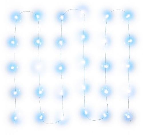 Retlux Řetěz Nano 30 LED 3 m studená bílá