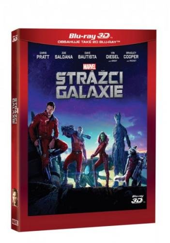 Strážci Galaxie 3D+2D (2 disky)   - Blu-ray