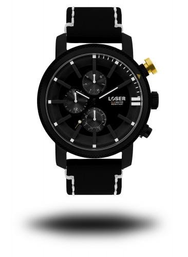 Luxusní nadčasové sportovní vodotěsné hodinky LOSER Legacy GOLD TRIGGER