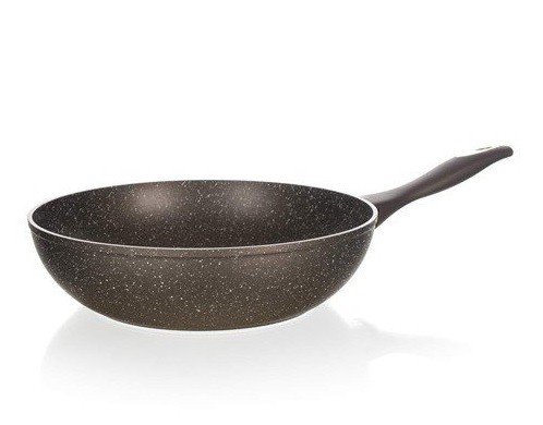Banquet Pánev WOK s nepřílnavým povrchem GRANITE 28 cm