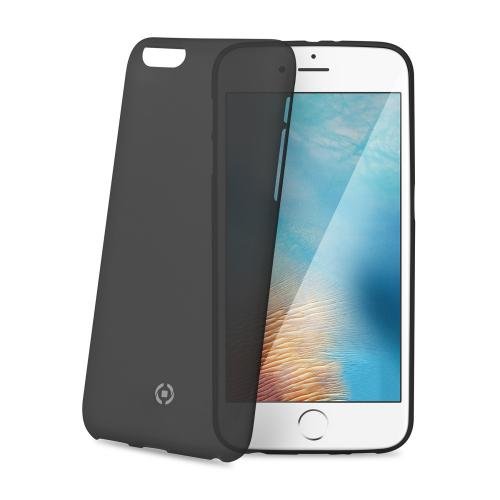 Černé ultra tenké TPU pouzdro Celly Frost pro Apple iPhone 7 Plus, 0,29 mm