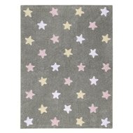 Pro zvířata: Pratelný koberec Tricolor Stars Grey-Pink - 120x160 cm Lorena Canals koberce