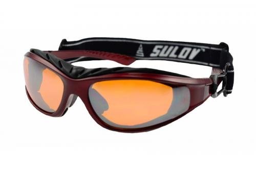 Ruly - Zimní sportovní brýle SULOV ADULT II, metalická červená