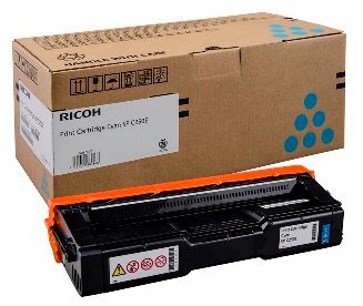 Ricoh - toner 407544 (SP C250DN, C250SF) 1600 stran, azurový