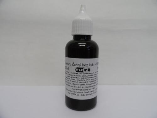 STEZA - Tinktura Černý bez květ - FORTE 50ml.