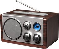 Roadstar HRA-1345US/WD Stylové rádio s možností přehrávání MP3 přes USB nebo čtečku karet