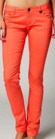 Kalhoty Fox Sharp Turn melon 30