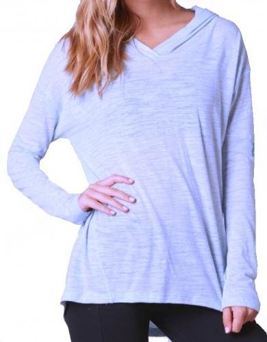 Mikina Fox Crossed slate blue L