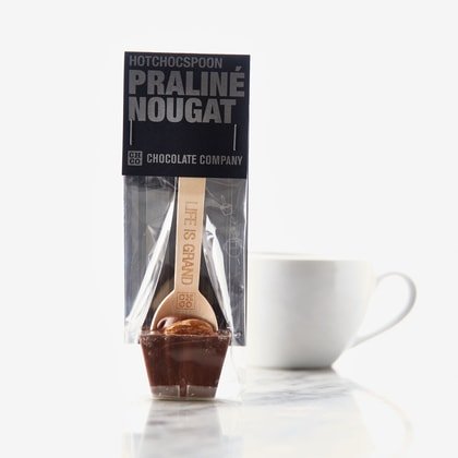 HOTCHOCSPOON Horká čokoláda Praliné Nougat 50g