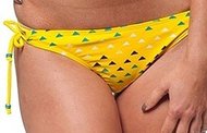 Plavky Horsefeathers Sunrise Briefs yellow L