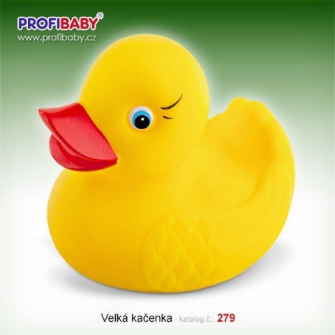 PROFIBABY Kačenka velká pro miminko do vany v sáčku