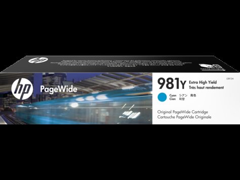 HP 981Y Extra High Yield Cyan Original PageWide Cartridge