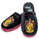 Harry Potter Men's Gryffindor Mule Slippers - Black/Burgundy - UK 8-10