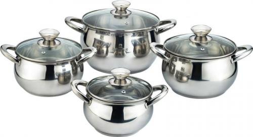 Banquet Sada nerezového nádobí RONDEL 8 ks