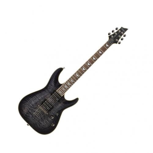 Schecter OMEN EXTREME 6 See Thru Black