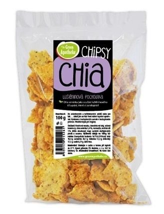 Green Apotheke Chipsy s chia a rozmarýnem 100g