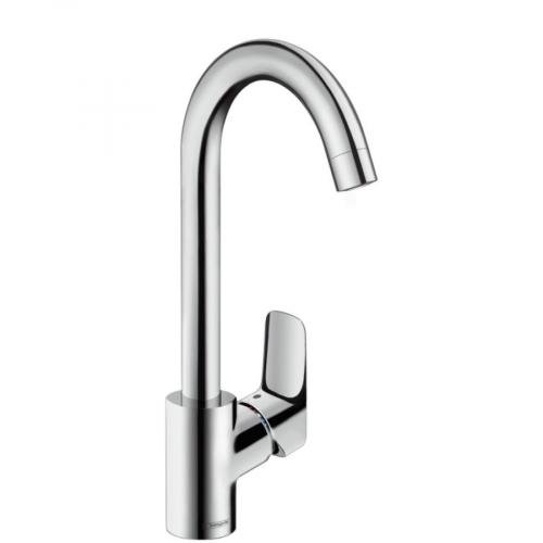 Hansgrohe LOGIS Páková dřezová baterie, oblouk, chrom / 71835000