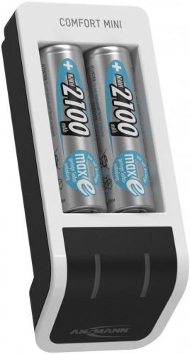 Nabíječka akumulátorů vč. akumulátorů Ansmann, NiMH Comfort Mini, AAA, AA