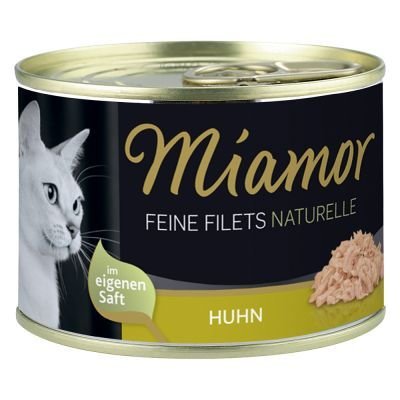 Miamor Feine Filets Naturelle 24 x 156 g - Bonito-tuňák