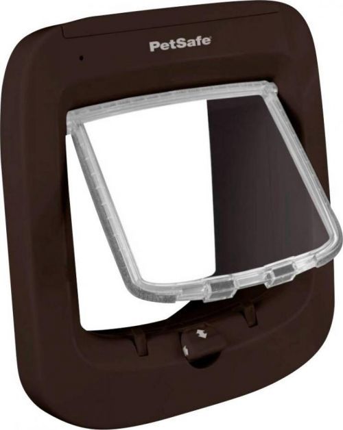 Petsafe Microchip, PPA19-16811, Klapka do dveří pro domácí mazlíčky , hnědá 1 ks